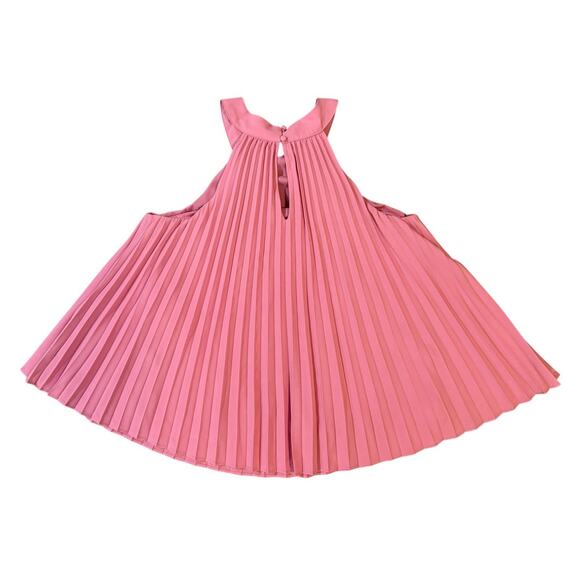 INC International Concepts Pink Pleated Chain Trim Sleeveless Top Women’s Size M - Picture 6 of 15